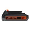 Batterie Black & Decker, Lithium-Ion 20 V Max, 2 A