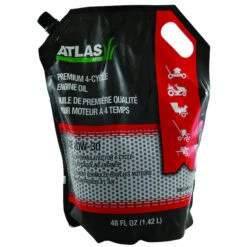Huile Atlas 10W-30, Première Qualité, Moteur 4 Temps, 1,42 L