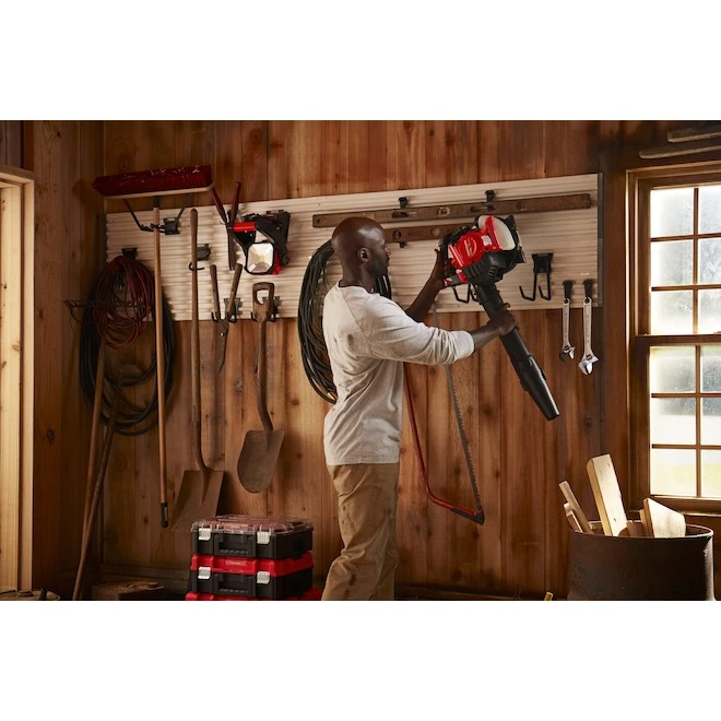 Souffleur/aspirateur à Essence Craftsman, 2 Temps, 27 Cc, 450 Pcm, 205 M/hr 4 Souffleur/aspirateur à Essence Craftsman, 2 Temps, 27 Cc, 450 Pcm, 205 M/hr – Image 2