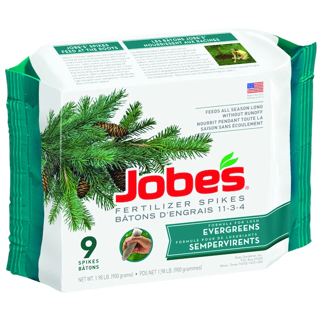 Engrais En Bâtons Jobe's Pour Conifères, 1,98 Lb, 9/packet 3 Engrais En Bâtons Jobe's Pour Conifères, 1,98 Lb, 9/packet