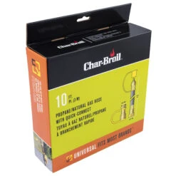 Tuyau Pour Gaz Naturel Mâle/femelle, Char-Broil, 3/8 Po X 10 Po -Outsunnies Boutique 07325037b L