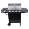 Barbecue Char-Broil Performance Gaz Propane De 550 Po² à 4 Brûleurs, Noir De 32 000 BTU -Outsunnies Boutique 07325152 L