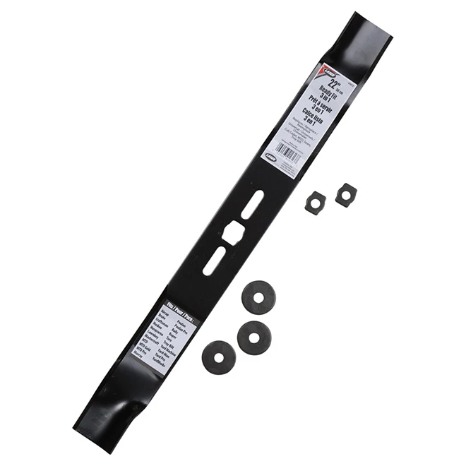 Lame Déchiqueteuse Universelle 3 En 1 Pour Tondeuse, 22 Po 3 Lame Déchiqueteuse Universelle 3 En 1 Pour Tondeuse, 22 Po