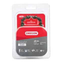 Chaîne Pour Scie Mécanique Oregon AdvanceCut S40, Pas De Chaîne De 3/8 Po, Calibre De 0,05 Po, Longueur Du Guide 10 Po