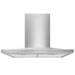 Hotte Cheminée Pyramidale Broan® 30 Po, Profil Mince, Murale, Puissance Maximale De 450 Pi³/min, Acier Inoxydable