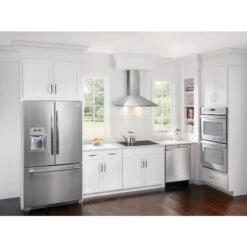 Hotte Murale Frigidaire, 30 Po, Acier Inoxydable, éclairage Halogène Double, 400 PCM 11 Hotte Murale Frigidaire, 30 Po, Acier Inoxydable, éclairage Halogène Double, 400 PCM -Outsunnies Boutique 10355135e L