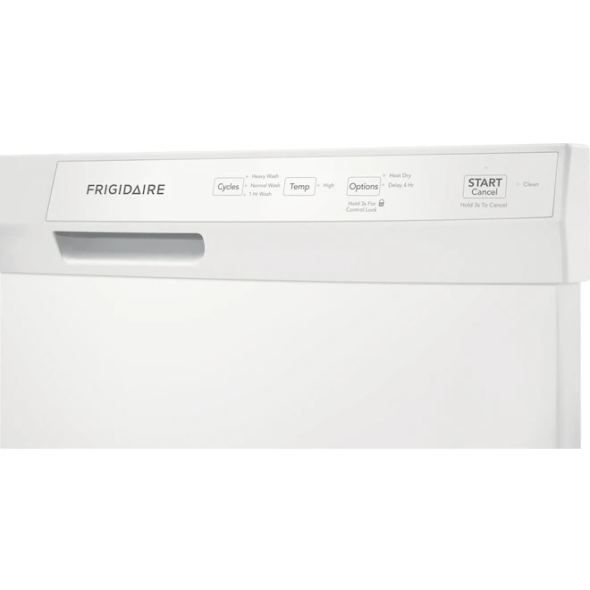 FRIGIDAIRE Lave-vaisselle Encastré, Cuve Haute, 24", Blanc 7 FRIGIDAIRE Lave-vaisselle Encastré, Cuve Haute, 24", Blanc – Image 5