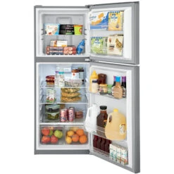 Réfrigérateur à Congélateur En Haut Frigidaire Format Appartement, 24 Po, 11,6 Pi³, Acier Inoxydable Brossé -Outsunnies Boutique 10355404d L