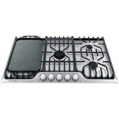 Surface De Cuisson Au Gaz Frigidaire Pro, 5 Brûleurs, 36 Po, 18 200 BTU, Acier Inoxydable 9 Surface De Cuisson Au Gaz Frigidaire Pro, 5 Brûleurs, 36 Po, 18 200 BTU, Acier Inoxydable -Outsunnies Boutique 10355417d L
