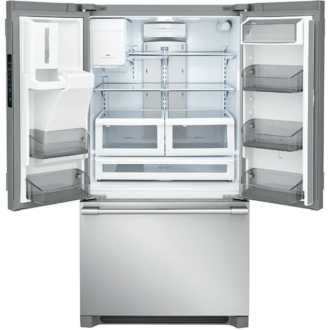 Réfrigérateur à Portes Françaises, 36", 21,6 Pi³, Inox 5 Réfrigérateur à Portes Françaises, 36", 21,6 Pi³, Inox – Image 3
