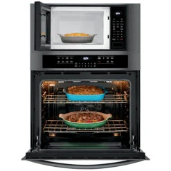 Four Combiné Encastré, Micro-ondes Fits-More, 30", Inox Noir 9 Four Combiné Encastré, Micro-ondes Fits-More, 30", Inox Noir -Outsunnies Boutique 10355464d L
