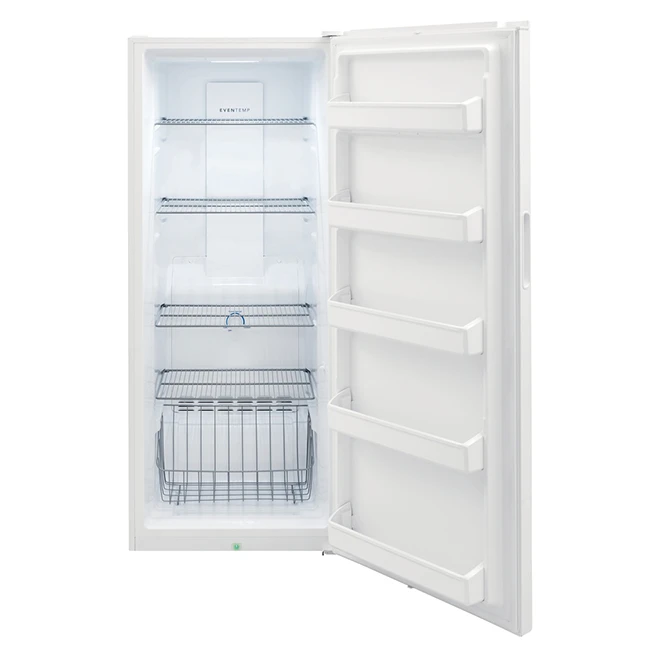 Congélateur Vertical Frigidaire, 28 Po, 15,5 Pi³, Blanc 4 Congélateur Vertical Frigidaire, 28 Po, 15,5 Pi³, Blanc – Image 2