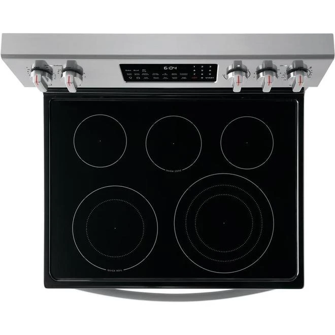 Cuisinière Autoportante à Convection 30 Po Frigidaire Gallery, Friture à L'air, 5 éléments, 5,7 Pi³, Acier Inoxydable 5 Cuisinière Autoportante à Convection 30 Po Frigidaire Gallery, Friture à L'air, 5 éléments, 5,7 Pi³, Acier Inoxydable – Image 3