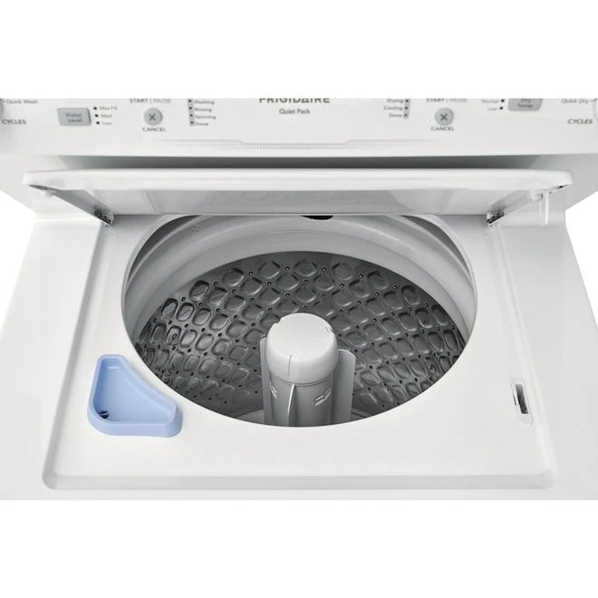 Laveuse-sécheuse Tout-en-un Frigidaire, Haute Performance, 4,5 Et 5,6 Pi³, 27 Po, Blanc 7 Laveuse-sécheuse Tout-en-un Frigidaire, Haute Performance, 4,5 Et 5,6 Pi³, 27 Po, Blanc – Image 5