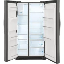 Refrigérateur Côte à Côte 36 Po Frigidaire, Acier Inoxydable Noir, Distributeur D'eau 10 Refrigérateur Côte à Côte 36 Po Frigidaire, Acier Inoxydable Noir, Distributeur D'eau -Outsunnies Boutique 10355571d L