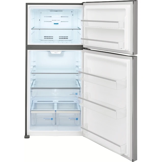 Réfrigérateurs à Congélateur Supérieur Frigidaire, 20 Pi³ (inox Résistant Aux Empreintes) Certifié Energy Star 5 Réfrigérateurs à Congélateur Supérieur Frigidaire, 20 Pi³ (inox Résistant Aux Empreintes) Certifié Energy Star – Image 3