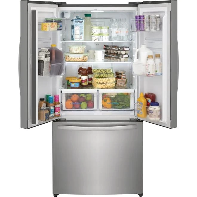 Réfrigérateur à Congélateur Inférieur Frigidaire, 17,6 Pi³, Profondeur Comptoir, Acier Inoxydable, Certifié Energy Star 5 Réfrigérateur à Congélateur Inférieur Frigidaire, 17,6 Pi³, Profondeur Comptoir, Acier Inoxydable, Certifié Energy Star – Image 3