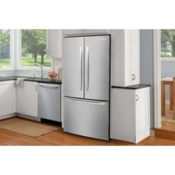 Réfrigérateur à Congélateur Inférieur Frigidaire, 17,6 Pi³, Profondeur Comptoir, Acier Inoxydable, Certifié Energy Star 11 Réfrigérateur à Congélateur Inférieur Frigidaire, 17,6 Pi³, Profondeur Comptoir, Acier Inoxydable, Certifié Energy Star -Outsunnies Boutique 10355585e L