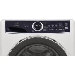 Laveuse à Chargement Frontal Electrolux Superposable Porte Battante Réversible 5,2 Pi3 Blanc -Outsunnies Boutique 10355598d L