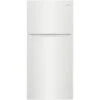 Réfrigérateur à Congélateur Supérieur De 30 Po Frigidaire, 18,3 Pi³, Blanc