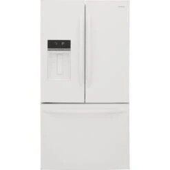 Réfrigérateur à Portes Françaises De 36 Po Frigidaire, Avec Distributeur D'eau, 27,8 Pi³, Blanc, ENERGY STAR