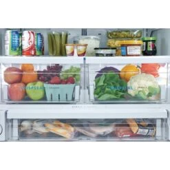 Réfrigérateur Deux Portes à Congélateur Inférieur 27,8 Pi³ Frigidaire, Acier Inoxydable, Distributeur D'eau -Outsunnies Boutique 10355626c L