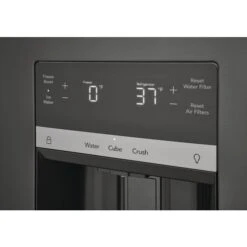 Réfrigérateur à Portes Françaises De 36 Po Frigidaire, Distributeur D'eau, 27,8 Pi³, Acier Inoxydable Noir, ENERGY STAR -Outsunnies Boutique 10355627c L
