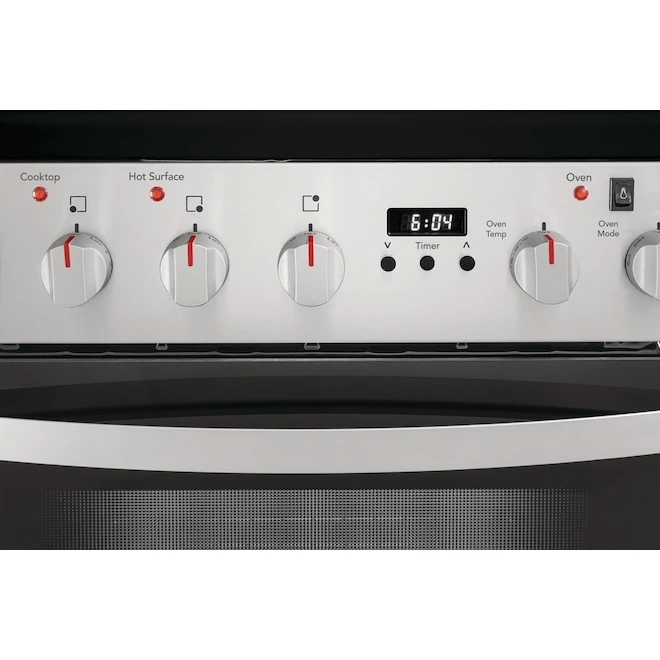Cuisinière électrique Autoportante De 24 Po Avec Cuisson à Convection De Frigidaire, Acier Inoxydable 5 Cuisinière électrique Autoportante De 24 Po Avec Cuisson à Convection De Frigidaire, Acier Inoxydable – Image 3