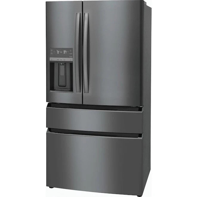Réfrigérateur Deux Portes à 2 Tiroirs En Acier Inoxydable Noir 21,5 Pi³ Gallery Par Frigidaire 4 Réfrigérateur Deux Portes à 2 Tiroirs En Acier Inoxydable Noir 21,5 Pi³ Gallery Par Frigidaire – Image 2