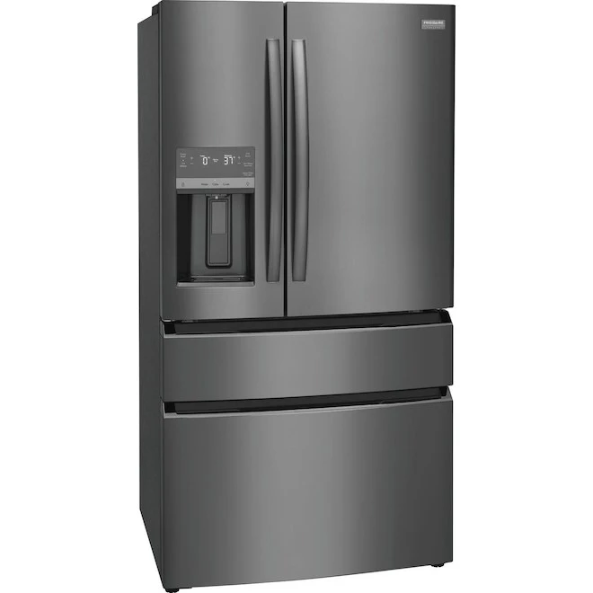 Réfrigérateur Deux Portes à 2 Tiroirs En Acier Inoxydable Noir 21,5 Pi³ Gallery Par Frigidaire 5 Réfrigérateur Deux Portes à 2 Tiroirs En Acier Inoxydable Noir 21,5 Pi³ Gallery Par Frigidaire – Image 3