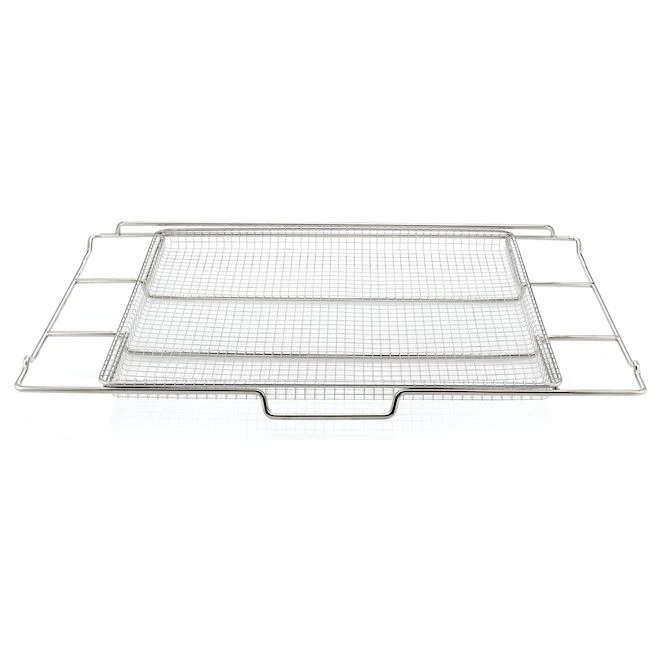 Plateau De Friture à L'air Et Grille Pour Le Four 30 Po Frigidaire, Aluminium 3 Plateau De Friture à L'air Et Grille Pour Le Four 30 Po Frigidaire, Aluminium