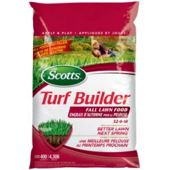 Engrais à Gazon D'automne Turf Builder 32-0-10 Turf Builder, 5,2 Kg