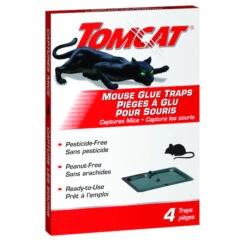 Pièges à Souris Collants, Tomcat(MD), Pqt/4