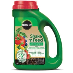 Engrais Pour Tomates, Fruits Et Légumes Miracle-Gro Shake 'n Feed, 10-5-15, 4,5 Lb