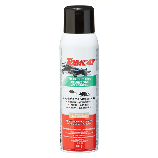 Répulsif En Aérosol Pour Rongeurs Tomcat, 400 G 3 Répulsif En Aérosol Pour Rongeurs Tomcat, 400 G