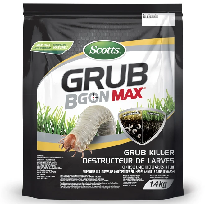Destructeur De Larves Scotts Grub B Gon(MD), Coléoptère/hanneton, Granule, 1,4 Kg 3 Destructeur De Larves Scotts Grub B Gon(MD), Coléoptère/hanneton, Granule, 1,4 Kg
