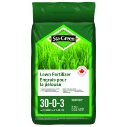 Engrais Pour Pelouse Sta-Green 30-0-3 à 2% De Fer, Format De 6 Kg