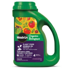 Engrais En Granules Biologique Miracle-Gro Pour Légumes Et Fines Herbes, 1,58 Kg