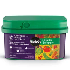Engrais Biologique Pour Légumes Et Fines Herbes Miracle-Gro, 500 G