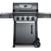 Barbecue Gaz Naturel Napoleon 38000BTU Graphite Gris 4 Brûleurs -Outsunnies Boutique 13365031 L