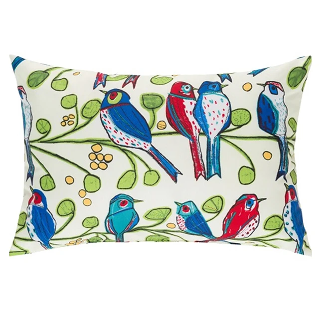 Coussin Décoratif Pour Patio, 12" X 18", Assorti 3 Coussin Décoratif Pour Patio, 12" X 18", Assorti