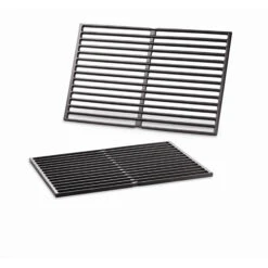 Ensemble De 2 Grilles Weber Genesis(MD) 300, Fonte émaillée, 2 Grilles