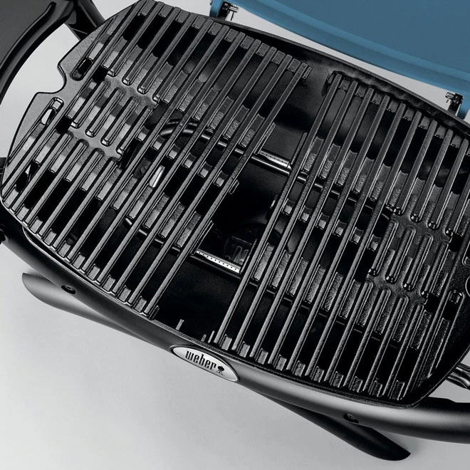 Barbecue Portatif Au Gaz Propane Liquide, Weber Q1200, 189 Po², Bleu 6 Barbecue Portatif Au Gaz Propane Liquide, Weber Q1200, 189 Po², Bleu – Image 4