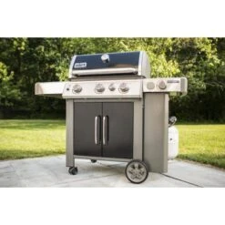 Barbecue Weber Au Gaz Propane Genesis II E-335, 60000 BTU Noir -Outsunnies Boutique 15895204d L