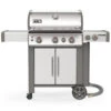 Barbecue Weber Genesis II S-335 Gaz Naturel 39000 BTU 3 Brûleurs, Acier Inoxydable