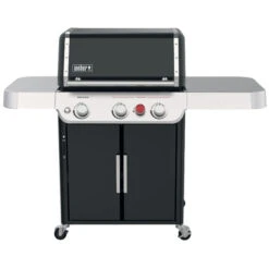 Barbecue Au Gaz Propane Genesis E-325 De Weber à 3 Brûleurs, 39 000 BTU, Noir