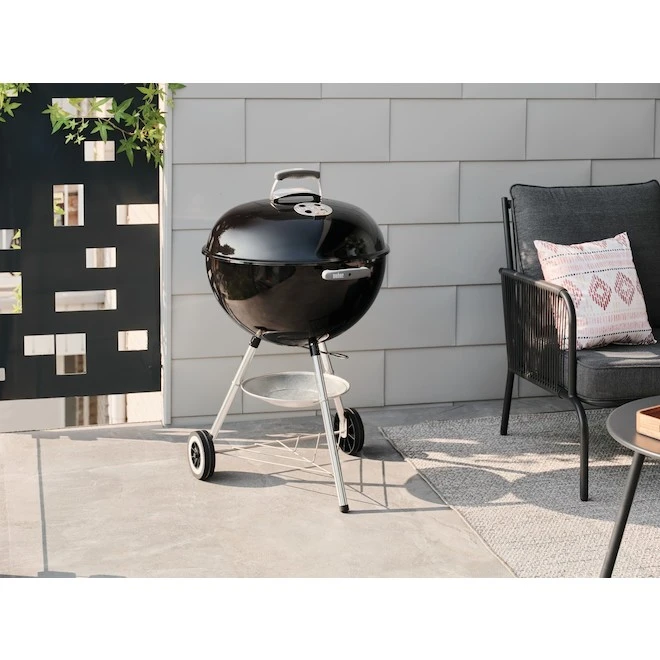 Barbecue Au Charbon Weber Original Kettle, Acier, 22 Po, 363 Po², Noir 4 Barbecue Au Charbon Weber Original Kettle, Acier, 22 Po, 363 Po², Noir – Image 2