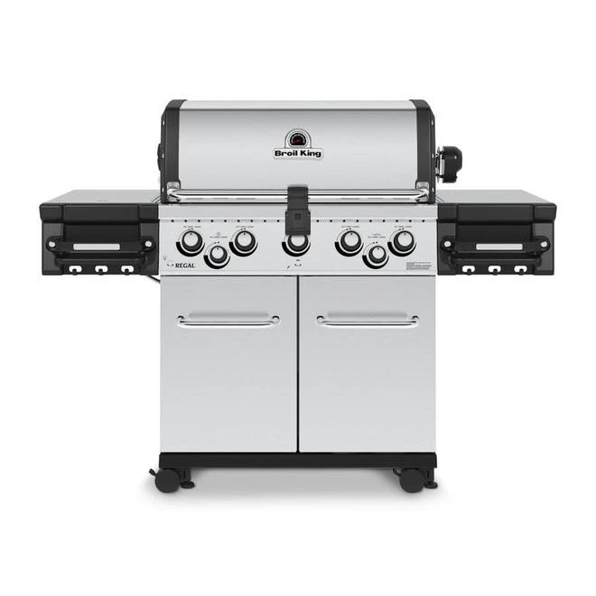 Broil King BBQ Au Gaz Naturel, Regal S590 Pro, 625 Po², 80 000 BTU, 5 Brûleurs, Acier Inoxydable 3 Broil King BBQ Au Gaz Naturel, Regal S590 Pro, 625 Po², 80 000 BTU, 5 Brûleurs, Acier Inoxydable
