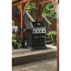 Barbecue Broil King Crown 420 Gaz Propane De 40 000 BTU, 4 Brûleurs, Noir -Outsunnies Boutique 16666462d L