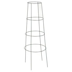 Cage à Tomates Ronde Inversée En Plastique, 48 Po, Vert